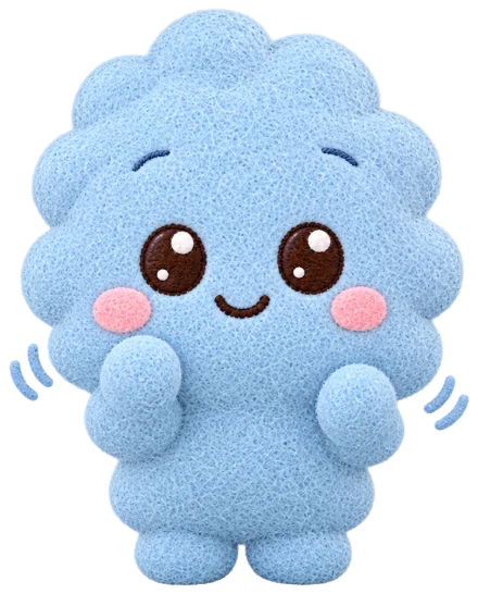 The sky blue friend